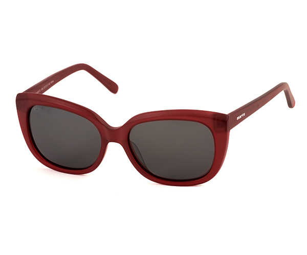MARCO 106 Burgundy Sunglasses Side View