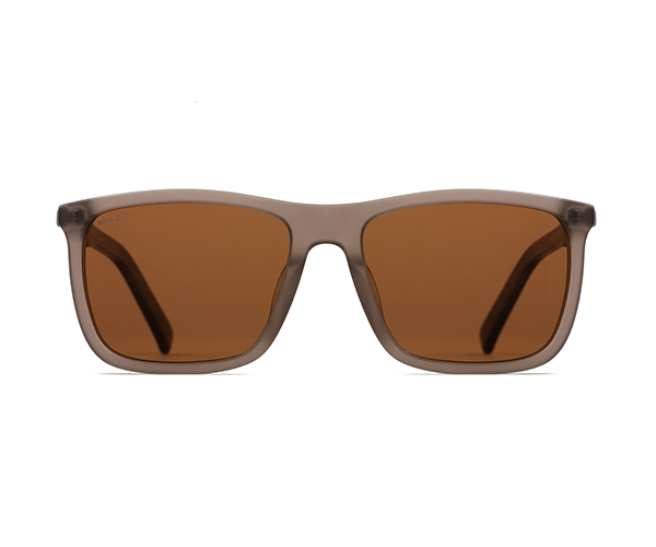 MARCO 116 -56-18-135 BROWN MARCO 116 Men's Brown Polarized Sunglasses Front View