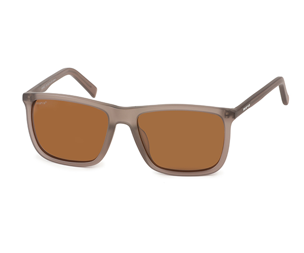 MARCO 116 -56-18-135 BROWN(SIDE-VIEW) MARCO 116 Men's Brown Polarized Sunglasses Side View